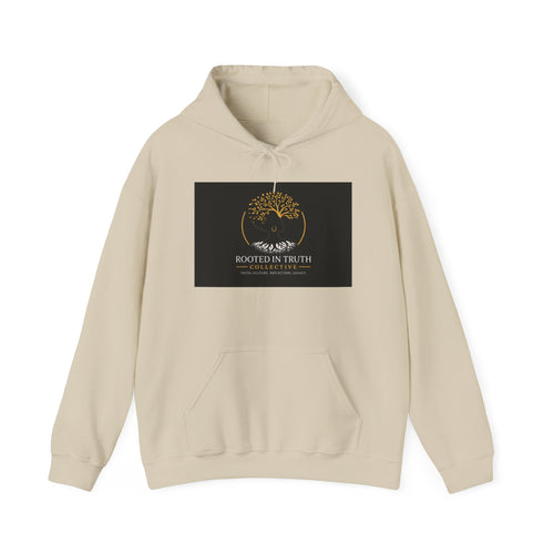 Rooted in Truth Hoodie — Gold Tree of Life Faith Sweatshirt